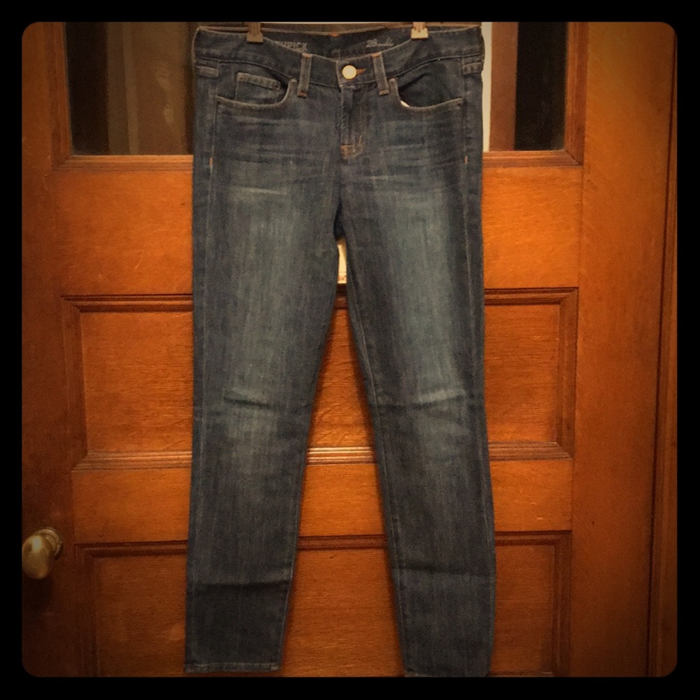 J. Crew Ankle Toothpick Jeans